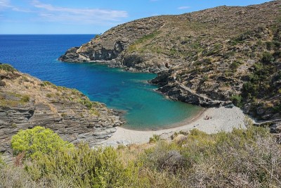 地中海海湾西班牙科斯塔布拉瓦卡达克斯