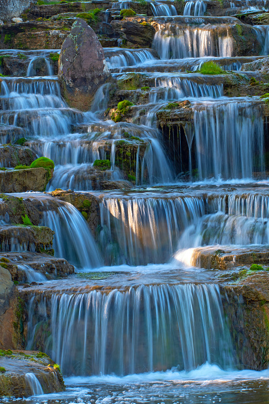 Waterfall-Britton Falls-Fishers印第安纳州