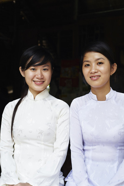 越南的年轻女性