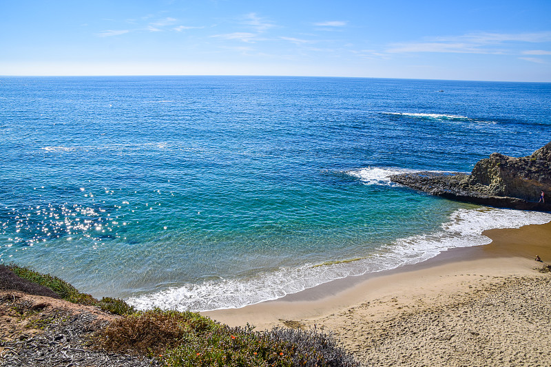 海斯勒公园和拉古纳海滩海岸线