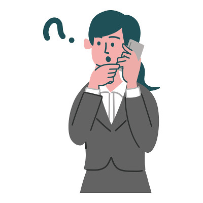 职业女性智能手机思维