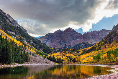 Maroon Bells Snowmass Wilderness USA