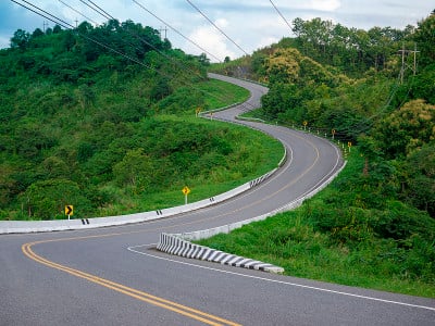 山路弯道