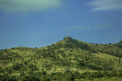 Hluhluwe国家公园的风景