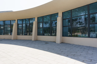 建筑细节，现代建筑玻璃立面