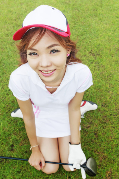 女子高尔夫球员