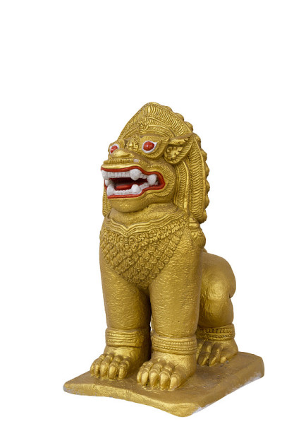 泰国金狮雕像