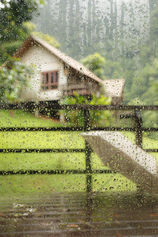 多雨的房子