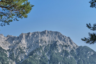 阿尔卑斯山的山峰