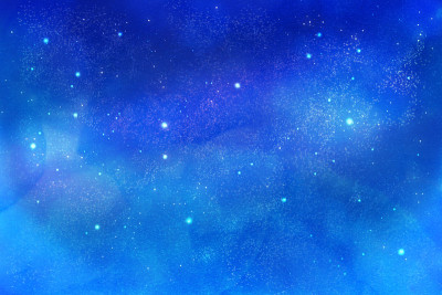 蓝色的天空和美丽的星星的图形