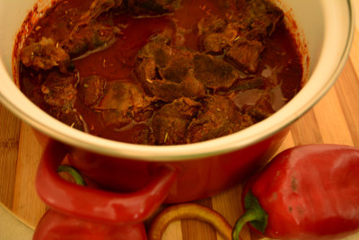 牛肉和胡椒