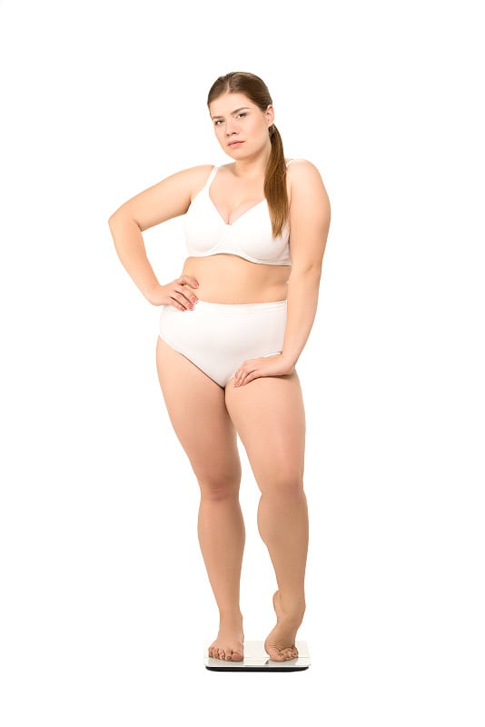 体重超重的女性