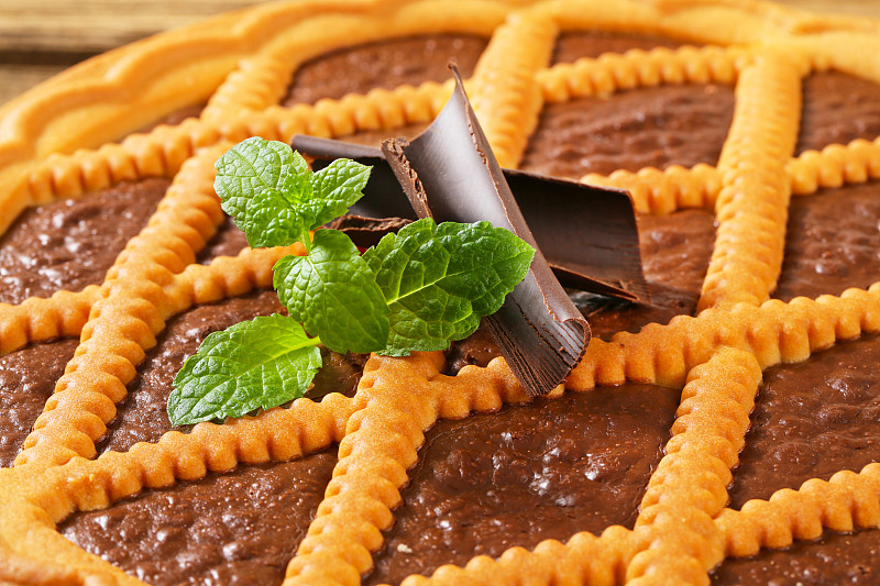 Chocolate crostata