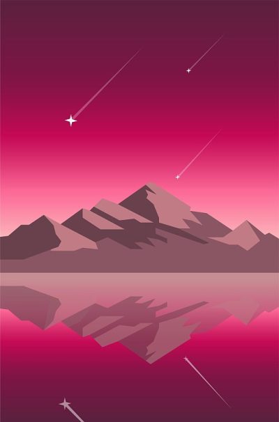流星。