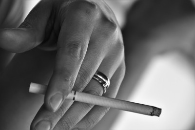 吸烟休息