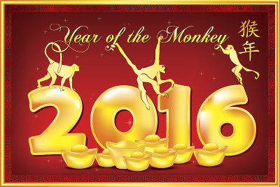 2016年中国新年贺卡