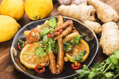 家常菜:新鲜柠檬鸡翅，