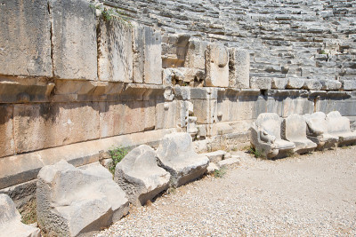 土耳其米拉的古代圆形剧场