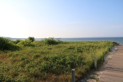 在宾茨海滩度假Rügen在德国，波罗的海