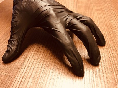 黑色手手套