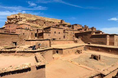 Ait benhadou，摩洛哥瓦尔扎扎特的要塞城市，kasbah或ksar