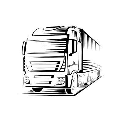 logo with truck