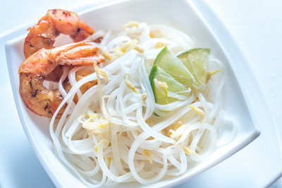 虾仁豆芽米粉