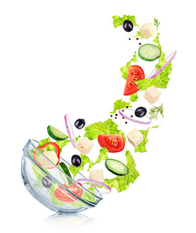 希腊沙拉下降
