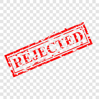 Simple Vector Red Rubber Stamp, Document Proposal 