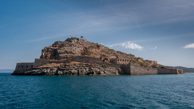 Spinalonga岛、克里特岛
