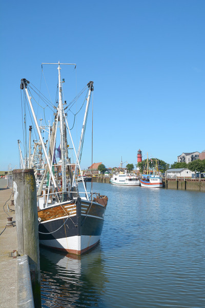 Buesum,北海,北Frisia,德国