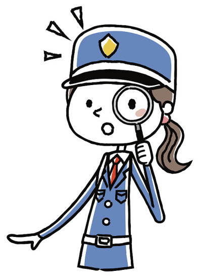 女守卫:放大镜