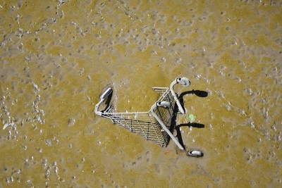 当河水下降