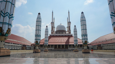 masjid agung jawa tengah，中爪哇的大清真寺