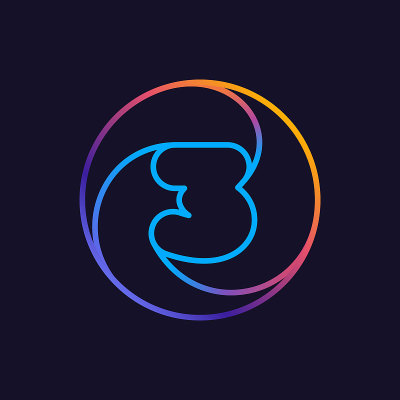 三号线彩色标志。