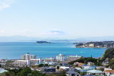 相模湾，Enoshima和Fuji1