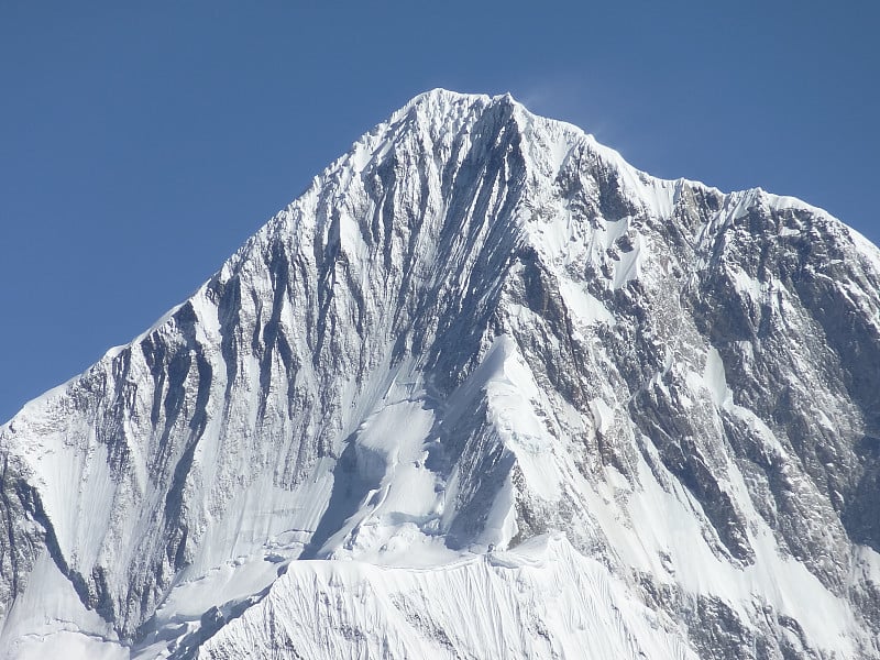 明雅康嘉峰(7556米)，西藏，四川，中国