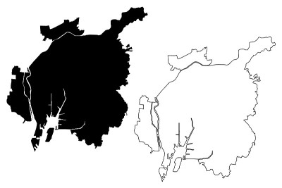 名古屋城市地图