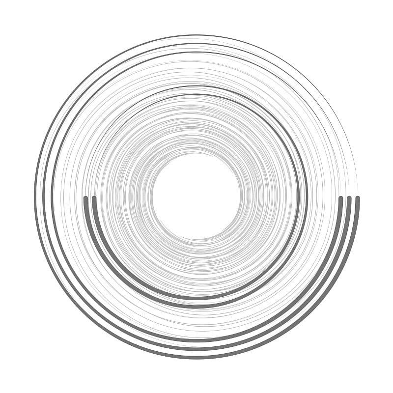 the pattern of the gray circles geometric lines.