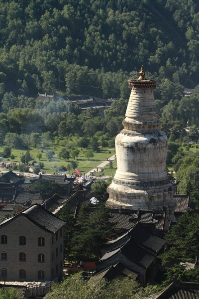 中国粗俗的斯图帕冯武塔山