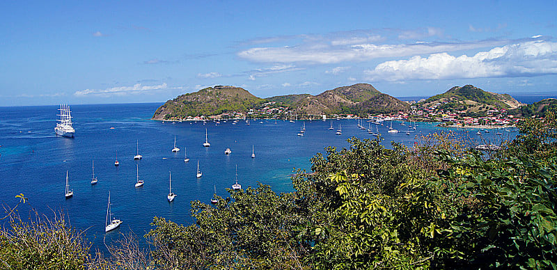 风景岛的Les Saintes