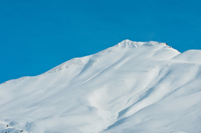 高山冬季景观