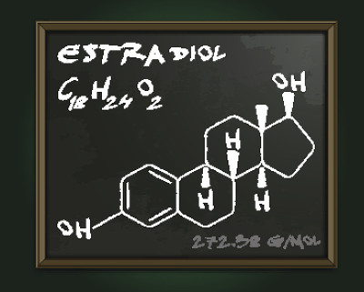 雌二醇分子图像