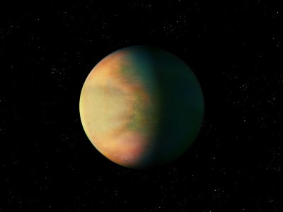 太空中的大行星，超级地球行星