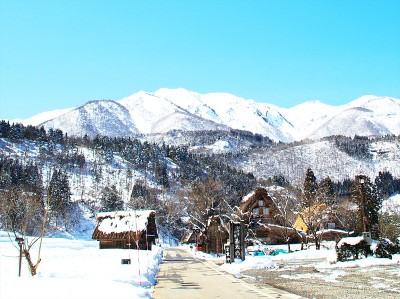 厳冬の白川郷