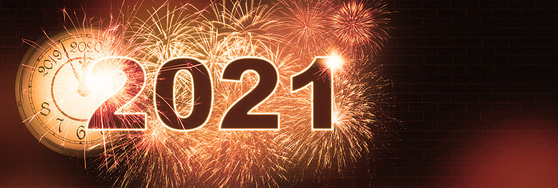 新年快乐。从2021年开始