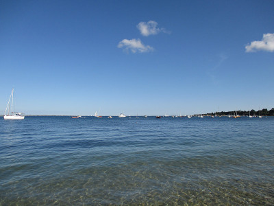 布列塔尼Finistère海岸海洋