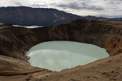 阿斯加火山的维提湖