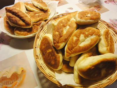 油酥饼/煎肉饼