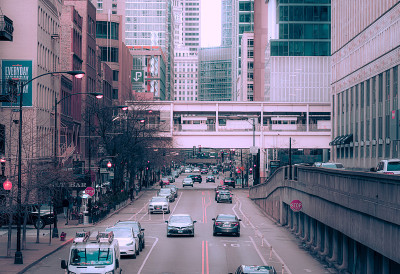 芝加哥的街道